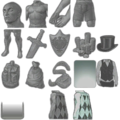 Male inventory icons